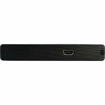 Inter-Tech GD-25612 Aluminium Behuizing voor 2.5&rdquo; SSD/HDD &ndash; USB 3.0
