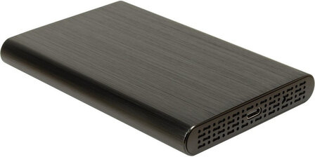 Inter-Tech GD-25010 Aluminium Behuizing voor 2.5&rdquo; SSD &ndash; USB 3.1 Gen2 Type-C