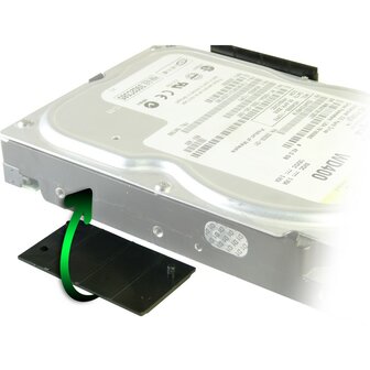 Inter-Tech GD-35612 Aluminium Behuizing voor 3.5&rdquo; HDD &ndash; USB 3.0