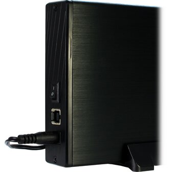 Inter-Tech GD-35612 Aluminium Behuizing voor 3.5&rdquo; HDD &ndash; USB 3.0