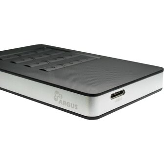 Argus GD-25LK01 Behuizing met Encryptie voor 2.5&rdquo; HDD/SSD &ndash; USB 3.0