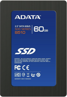 ADATA S510 60GB 2.5&quot; SATA III SSD (Refurbished)