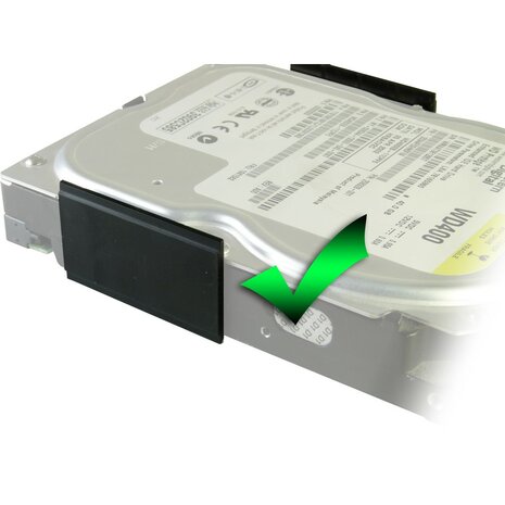 Inter-Tech GD-35612 Aluminium Behuizing voor 3.5” HDD – USB 3.0