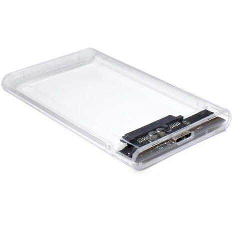 Argus GD-25000 Transparante Behuizing voor 2.5” SSD/HDD – USB 3.0