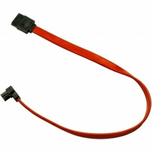 Inter-Tech SATA III Kabel – Recht naar Haaks – 0.5 Meter (6Gb/s) Inter-Tech SATA III Kabel – Recht naar Haaks – 0.5 Meter (6Gb/s)