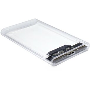 Argus GD-25000 Transparante Behuizing voor 2.5” SSD/HDD – USB 3.0 Argus GD-25000 Transparante Behuizing voor 2.5” SSD/HDD – USB 3.0