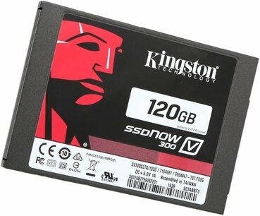 Kingston 120GB SSD SV300S37A/120G – 2.5” SATA III (Refurbished) Kingston 120GB SSD SV300S37A/120G – 2.5” SATA III (Refurbished)